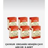 Çaykur Organik Hemşin Çayı 400 gr x 6 Adet Organik Tarım Ekotar Sertifikalı Siyah Dökme Çay