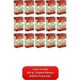 Çaykur Organik Hemşin Çayı (Karton Kutu) 400 Gr. 15'li Koli