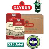 Çaykur Organik Hemşin Çayı Özel Üretim Karton Kutu (Koli)