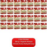 Çaykur Organik Hemşin Hediyelik (Teneke Kutu) 200 Gr. 28'li Koli