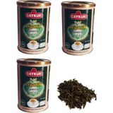 Çaykur Organik Zümrüt Yeşil Çay 3 x 125 gr Doğal ve Katkısız Ferahlatıcı Lezzetli İçecek
