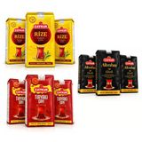 Çaykur Rize 1 Kg - Tiryaki 1 Kg - Altınbaş 500 Gr 9 Lu Karma Paket