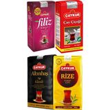 Çaykur Rize Çay Çiçeği Filiz ve Altınbaş 200GR Dökme Çay Paketi - 400 gr