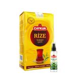 Çaykur Rize Turist Dökme Çay 1000 gr ve Yeşil Çay Sprey Kolonya 150 ml Set | Dökme Siyah Çay