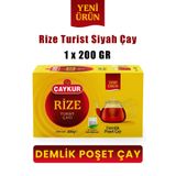 Çaykur Rize Turist Siyah Demlik Poşet Çayı 200 GR