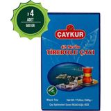 Çaykur Tirebolu 42 No'lu Siyah Çay 2 kg 500 gr x 4 Kaliteli Türk Çayı Menşei Rize