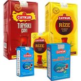 Çaykur Tirebolu Tiryaki ve Rize Klasik Dökme Çay Paketi - 400 gr