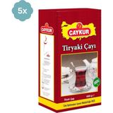Çaykur Tiryaki 1000 gr x 5 Adet - 1 kg