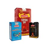 Çaykur Tiryaki 1000gr, Altınbaş 200gr, 42 No Tirebolu 500gr Çay | 3 Farklı Çeşit