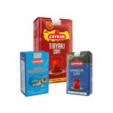 Çaykur Tiryaki 1kg + Kamelya 500gr + 42 No Tirebolu 500gr Çay Seti | 3 Farklı Harmanlı Paket