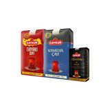 Çaykur Tiryaki 500gr, Kamelya 500gr, Altınbaş 200gr Döküm Çay Seti | 3 Farklı Harmanlı Paket