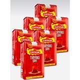 Çaykur Tiryaki Çayı 1000 gr x 6 Siyah Dökme Çay TR Menşeli Yoğun Aroma ve Kalite - 1 kg