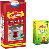 Çaykur Tiryaki Çayı 1000 Gram+Organik Rize Çayı 200 Gram