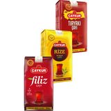 Çaykur Tiryaki Rize ve Filiz 1kg Dökme Çay Paketi - 400 gr
