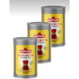 Çaykur Tomurcuk Earl Grey 200 gr x 3 Adet Silindir Kutu Doğal Bergamot Aromalı Dökme Siyah Çay