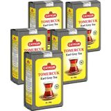 Çaykur Tomurcuk Kokulu Çay Poşet Ambalaj 200 Gr. Beşli Paket