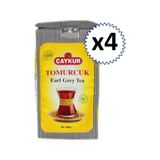 Çaykur Tomurcuk Siyah Çay 200 gr 4'lü Kaliteli Earl Grey Aromalı Doğal Yaprak Çay
