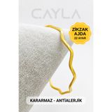Çayla Zikzak Ajda Bilezik - Kararmaz ve Antialerjik - 22 Ayar Altın Kaplama - 1. Sınıf Kuyum İşçilik Gold Ajda Bileziği