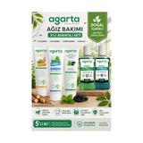 ÇAYLAR AVM Florürsüz Diş Macunu 3x100 ml + Alkolsüz Ağız Bakım Suyu 2x500 ml Misvak Aktif Nane Avantaj S