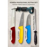 Çaylar Avm Sürbisa 3’lü Kasap Kurban Seti + Solingen Masat + Assur Kemik Kesme Testeresi - 5 Adet