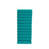 Caymoon 12 Adet 50x90 cm Spor, Fitness, Kuaför, Berber Havlusu Leke Tutmayan, Antibakteriyel Toptan Havlu