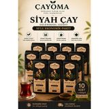 Çayoma Siyah Çay 400 G x 10 Paket – 4 kg Ekonomik Paket – Dökme Siyah Çay