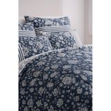 Cayprus Çift Kişilik Kapitone Dolgulu Pike 4 Mevsim Petek Dsn Yastık Kılıfı Dahil 200x230cm Lacivert