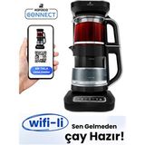 Çaysever Robotea Pro 4'ü 1 Arada Wifi Uzaktan Bağlantılı Çay ve Filtre Kahve Makinesi - Gri