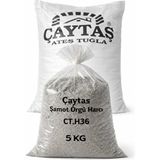 Çaytaş Şamot Ateş Tuğla Örgü Harcı Krem Rengi 5 kg Yüksek Sıcaklığa Dayanıklı Özellikte - Gri - Krem