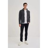 Caz 56330 Dik Yk. Polar Sweat Hırka Antrasit