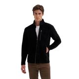 CAZ 56330 DİK YK. POLAR SWEAT HIRKA SİYAH Siyah M