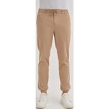 Cazador 0004 Düğme Kapamalı Beli ve Paçası Lastikli Jogger Erkek Pantolon BEJ
