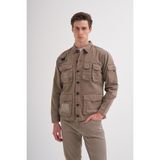 Cazador 1064 Erkek Gabardın Ceket - M - Haki