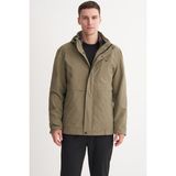 Cazador 13295 Erkek Waterproof Kaban - Haki - XL