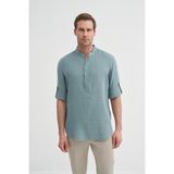 Cazador 2025 Erkek Uzun Kol Hakim Yaka Gömlek - Soft blue - 2XL