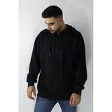 Cazador 22KCEEO05047 Erkek Siyah Kapüşonlu Sweatshirt