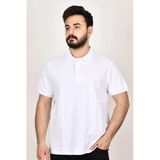 Cazador 22yceeob4613 Erkek Beyaz Polo Yaka T-shirt