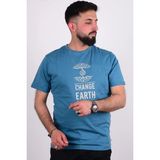 Cazador 24YCEEO04228 Caz 4228 Erkek Tişört - M - Yeşil
