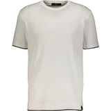 Cazador 34185 Erkek Bisiklet Yaka Triko T-Shirt - Ekru - XL