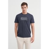 Cazador 4043 İndigo Erkek T-shirt