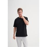 Cazador 4095 Erkek Bisiklet Yaka T-Shirt - M - Siyah