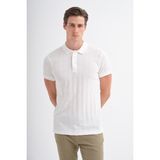 Cazador 41020 Erkek Polo T-Shirt - Beyaz - M