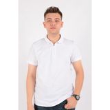 Cazador 4124 Erkek Polo Yaka T-Shırt - XL - Beyaz