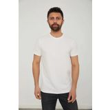Cazador 4237 Ekru Erkek T-shirt