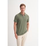 Cazador 42380 Erkek Polo T-Shirt - Haki - M