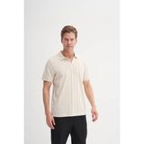 Cazador 4257 Erkek Polo T-Shirt - Bej - M