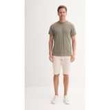 Cazador 42770 Erkek Bisiklet Yaka T-Shirt - Haki