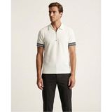 Cazador 44715 Erkek Polo Yaka T-Shirt - Ekru - 2XL