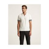 Cazador 44715 Polo Yaka T-shirt Erkek Ekru Tişört Ekru