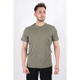 Cazador 4602 Erkek Bisiklet Yaka Flamlı T-Shirt - Haki